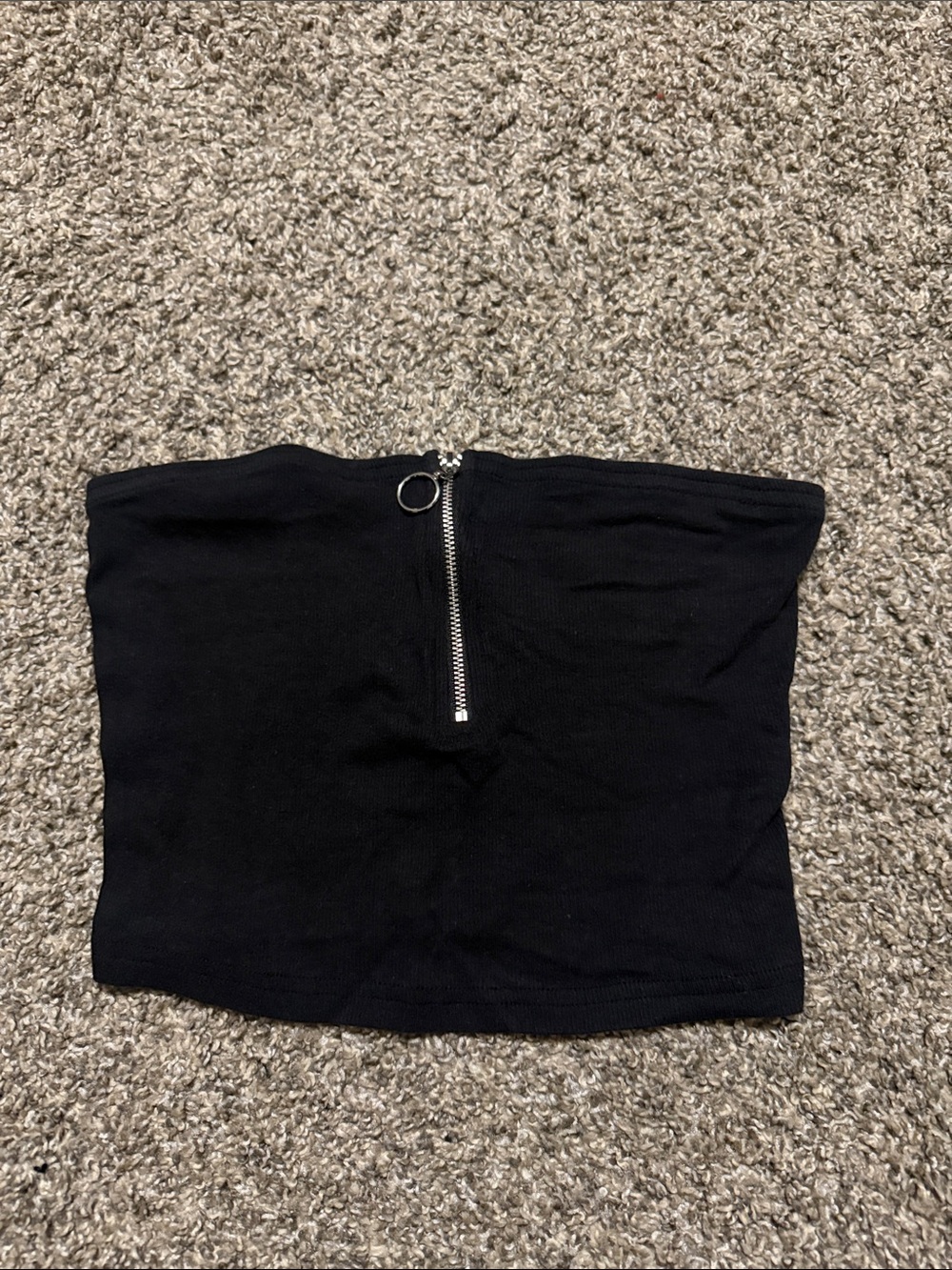 Women’s Tube Top with Zipper